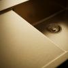 Pure.Sink Exclusivo Gold sink with draining board 100x52 cm Tapwing right PEX47100RT-60